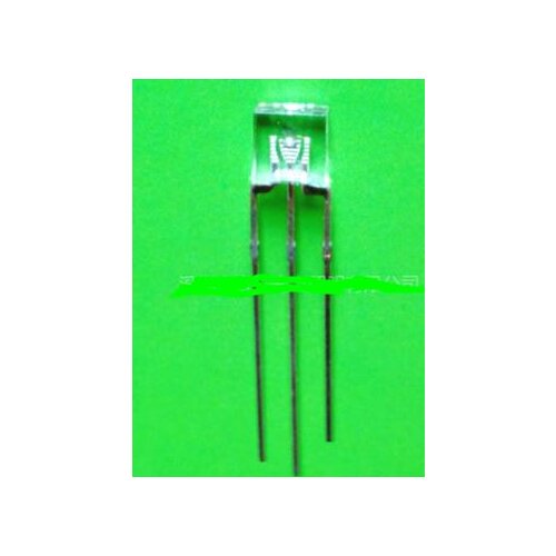 Bicolor Red/White LEDs in rectangular size of 2*5*5mm water clear