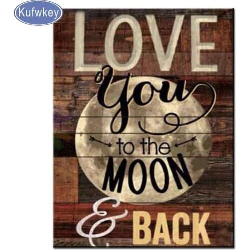 DIY Diamond Painting Accessories love moon Full Diamond Embroidery sale Kit diamond Pictures With Rhinestones painting wall art