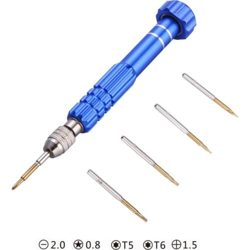 5 in 1 Precision Screwdriver Set Tournevis Parafusadeira Screw Driver for iPhone 6 6S 5 4 Repair Tools Kit