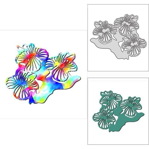New 2021 Pattern Shape Metal Cutting Dies for DIY Scrapbooking Paper and Album Card Making Decorative Embossing Craft No Stamps