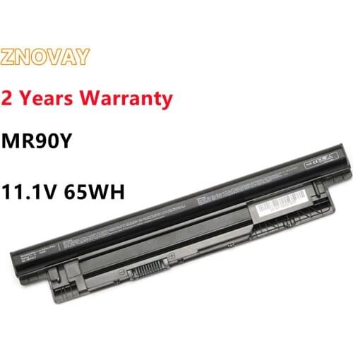 New MR90Y Laptop Battery for DELL Vostro 14-3449 2421 2521 Inspiron 3421 3721 5421 5521 5721 3521 3437 5537 XCMRD 11.1V 6000mAh