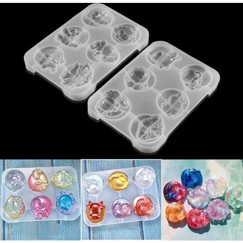 1 Pcs Twelve Constellations Silicone Mold UV Epoxy Resin Jewelry Mold For DIY Resin Handicraft Jewelry Decoration Making Tools