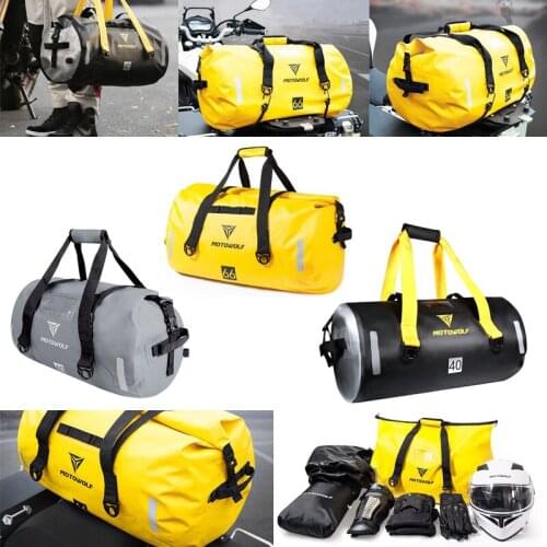 Waterproof Large Capacity Storage Bag Motorcycle Cycling Hiking Bag for Rafting Canoe Boating Trekking Swimming Travel Bag