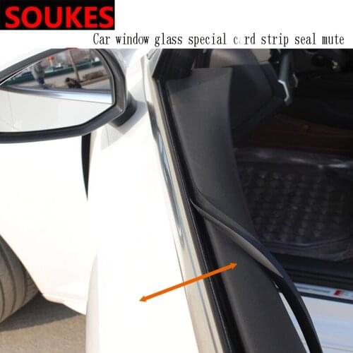 1M 1 Car Window Seam Gap Sealing Protection Strip For Mitsubishi ASX Lancer 10 9 Outlander Pajero Suzuki Swift Grand Vitara SX4