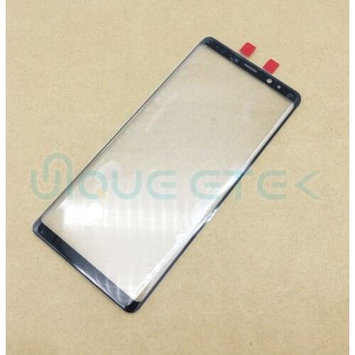 5Pcs black Touch screen panel For Samsung Galaxy Note 8 N950 N950F 6.3'' Front Outer Glass Lens Cover Replacement