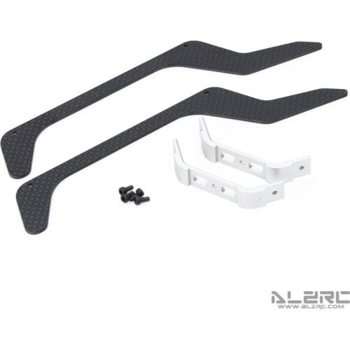 ALZRC - Devil 450 Metal Carbon Fiber Landing Skid Assembly - A