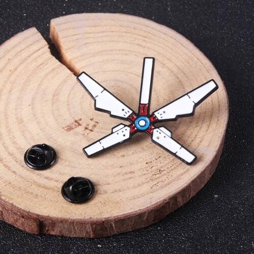 Game Death Stranding Pins Brooch Odradek Terrain Scanner Badge Brooches Metal Lapel Pins Jewelry Souvenir Gift