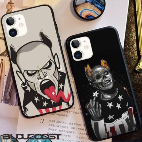 Chenel The Prodigy Keith Flint Phone Case for iphone 11 Pro 11 Pro Max X XS XR XS MAX 8plus 7 6splus 5s se 7plus SE 2020 case