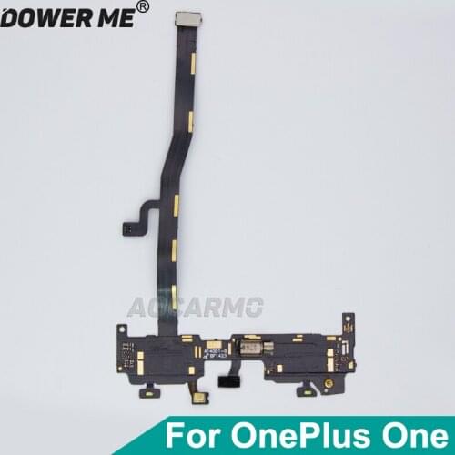 Dower Me Vibrator Microphone Mic Circuit Board Flex Cable For OnePlus One A0001 1+ Replacement