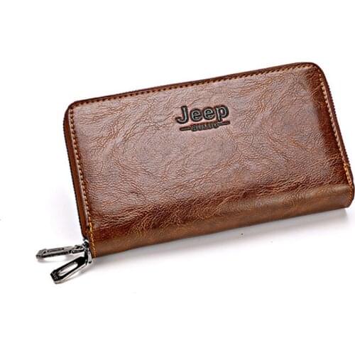 Weysfor Fashion Clutch Bags for men Leather Hand Bag Male Long Money Wallets Mobile Phone Pouch Man Party Clutch Coin Purse New