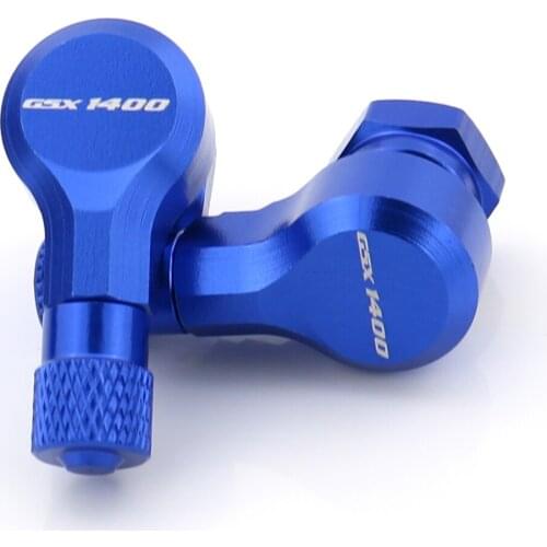 Motorcycle Front and Rear CNC Wheel Tubeless Tire Valve Stems 90 Degree 11.3mm Fit For Suzuki GSX1400