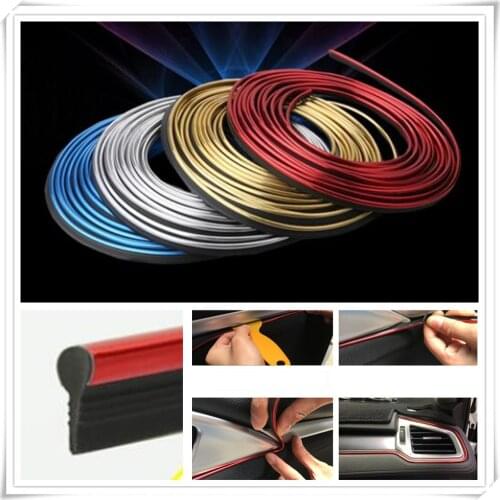Car interior Decoration thread line Insert Strip Accessories for Chevrolet Cobalt Celta West Uplander Cavalier Astra