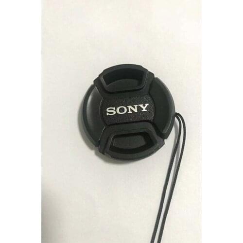 Suitable for Sony lens cover 40 5mm NEX5R 5T 6L 3N SELP16 50 micro single send anti-lost rope