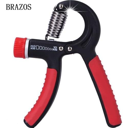 Adjustable 10-40KG Hand Grip Strength Finger Exerciser Professional Gand Gripper Finger Trainer Power Grip Fitness Gym Training