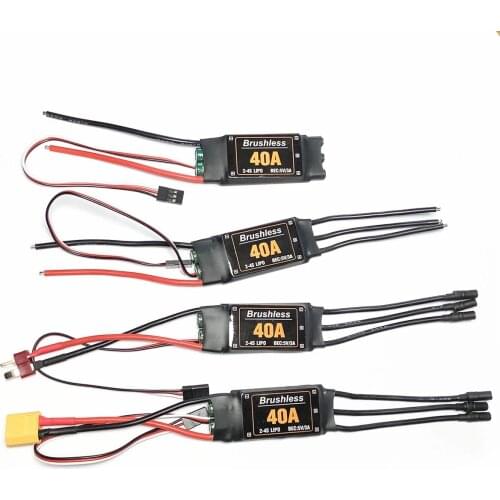 40A Borstelloze ESC Drone Vliegtuigen Onderdelen Componenten Accessoires Speed Controller Motor RC Speelgoed FPV Duurzaam Quadco