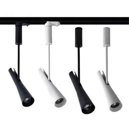 Modern LED Track Spotlight 7W 12W Surfaced Mounted LED Ceiling Downlight Clothing Shop Windows Showroom Rail Track Spotlight