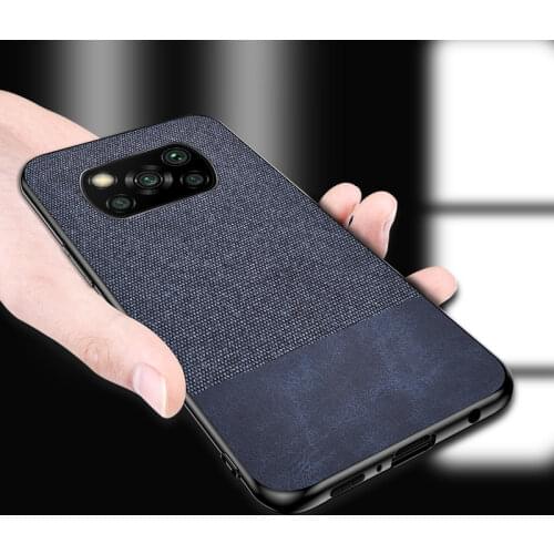 Cloth Fabric Case For Xiaomi Mi 10T 9T Note 10 Pro 9 8 A2 Lite A3 Thin Soft Silicone Case Cover For Poco X3 NFC M3 F2 Pro M2 F1