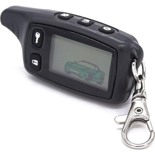 TW 9010 LCD Remote Control Key Fob for Russian Version Tomahawk TW9010 two way car alarm system Tomahawk TW-9010