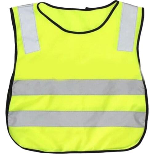 Child Safety Vest, ChildrenS School Hygiene Worker Vest Child Safety Vest (Yellow)