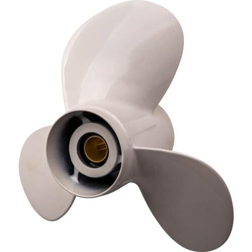2-stroke Boat Propeller 11 3/8 x 12-g For Yamaha 40HP 50HP F30B Outboard 13