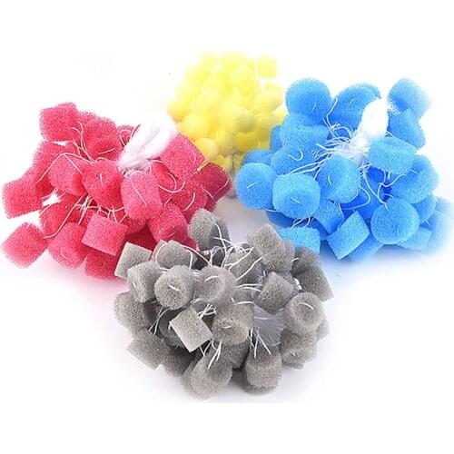 50PCS Foam Earplugs Ear Impression Pads Otoblock ImpressionSponge Eartips for Ear Impression Taking