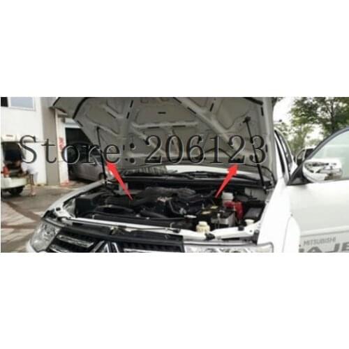 For Mitsubishi Pajero V93 V97 V77 V33 v87 v83 ACCESSORIES CAR BONNET HOOD GAS SHOCK STRUT LIFT SUPPORT CAR STYLING
