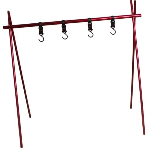 Aluminum Alloy Hanging Rack Camping Triangular Rack Clothes Storage Rack