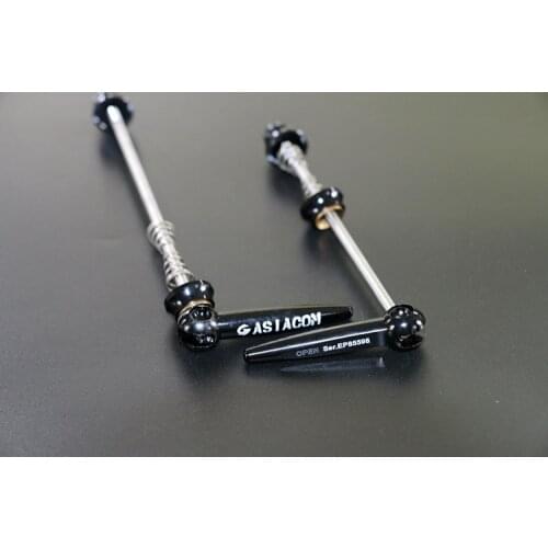 Newest ASIACOM Road bike alloy quick release QR bicycle stainless steel skewers use for road bike hubs Free shipping