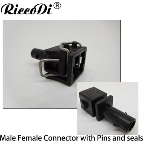 Auto Plug Female Male 1 Pin Automotive Connecotr For VW 357972761 / 357 972 761 357972751 / 357 972 751