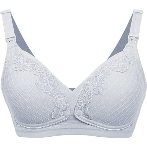Breast Feeding Bra Pregnant Womens Underwear Special Postpartum Thin Section During Pregnancy Front Buckle Anti Sagging Feeding