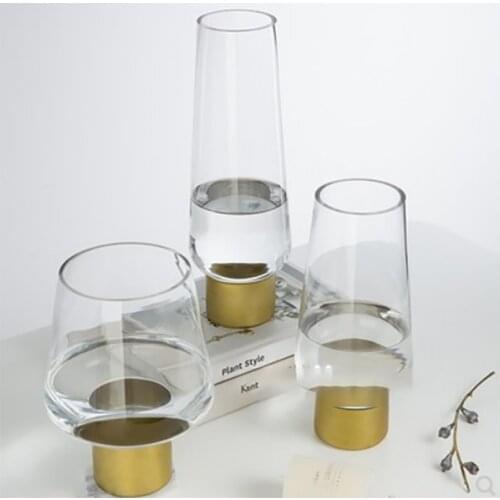 Home Decoration Accessories Wall Planter Flower Pot For Living Room Decorations Vase Vintage Decor Nordic Style Transparent