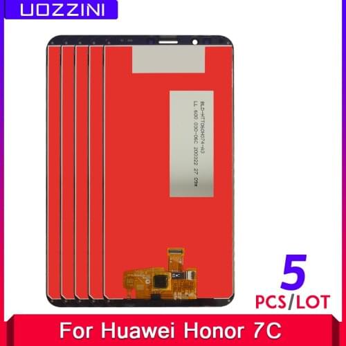 5 Pcs/Lots For Huawei Honor 7C Aum-L41 LCD Display Touch Screen Digitizer Assembly For ATU LX1 / L21 7A Pro AUM-L29 Tested