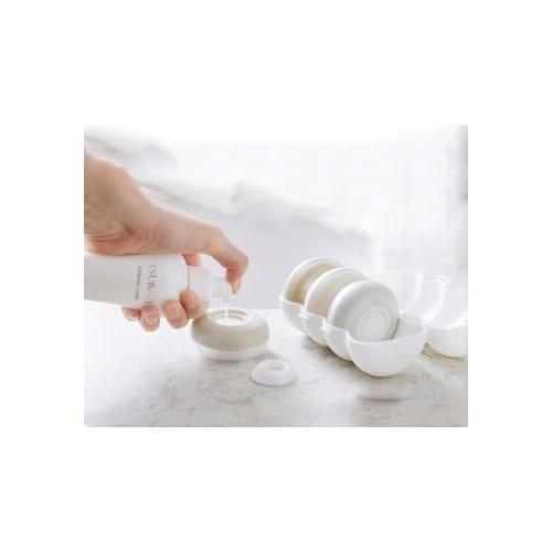 Traveling portable sub-bottle storage box Push-on shampoo shower gel emulsion leak-proof seal Split bottle