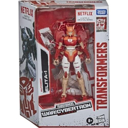 12cm Hasbro Transformers Toys Siege Series Netflix Limited D-level Enhanced Female Autobot Alita Action Figure Collection Model