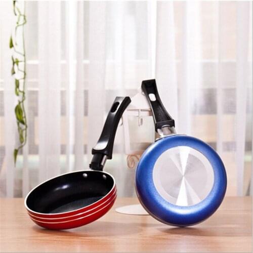 Europe Non-stick Stainless Steel Frying Pan 12.5Cm Fried Egg Pancake Steak Pan Pot Frying Pan Fry Egg Pan