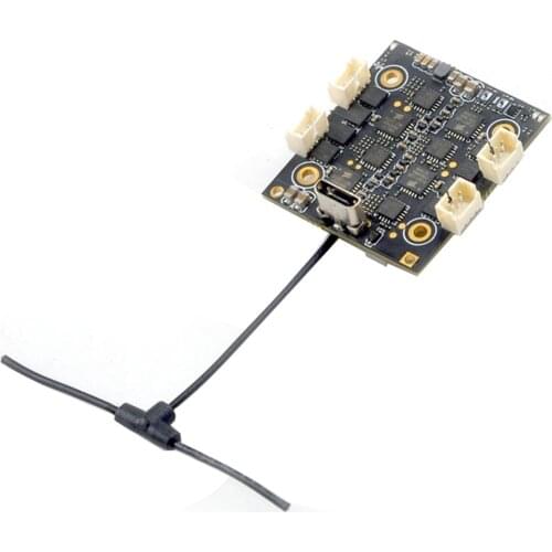 Happymodel ELRS X1 AIO 4in1 Flight controller built-in SPI 2.4G ELRS 2A 2-4S ESC for Toothpick Drone RC Quadcopter