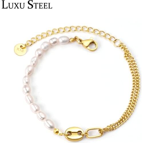 LUXUSTEEL Bracelets With Pendants