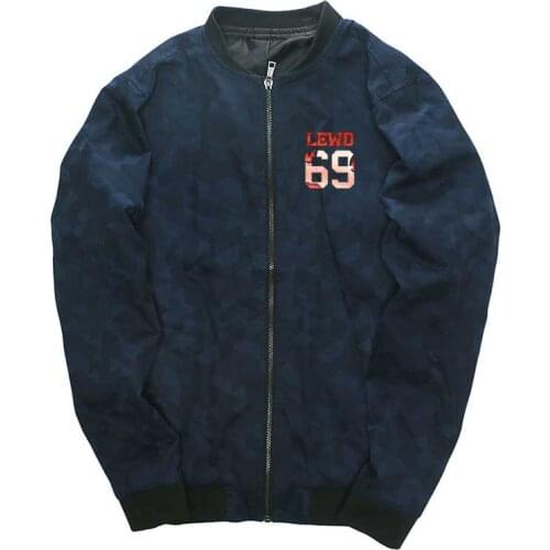 Hip hop Lewd mens jackets funny windbreaker coat streetwear Stand Collar men clothes wholesale jackets drop shipping homme coat