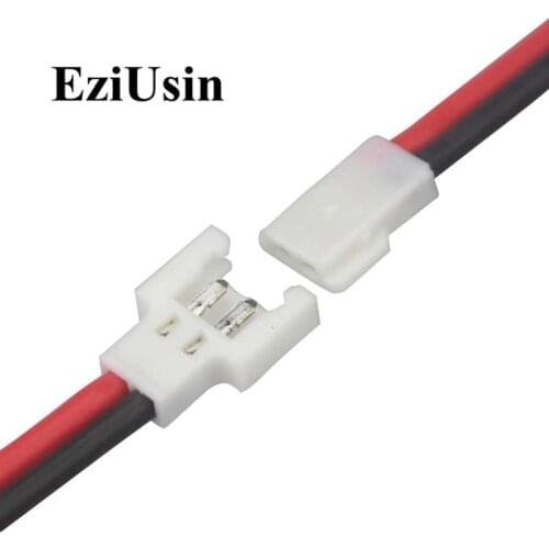 MX2.0 2.0mm Wire Cable Connector MX Plug Male & Female 3.7v Battery Charging Cable 15CM Aerial Docking 2P 3P 4P