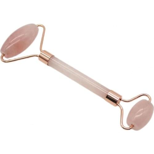 Face Massage Roller Body Massage Skin Care Double-Head Jade Stone Face Lift Body Skin Relaxation Facial Massage Roller for Body