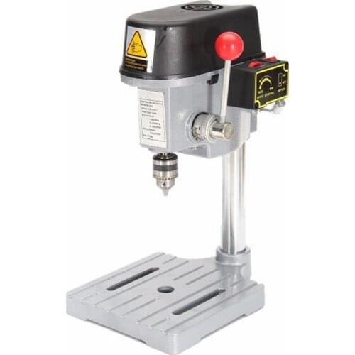 Drill Press Mini Drilling Machine 240W for Bench Machine Table Bit 0.6-6.5mm Electric Drill Machine Wood Metal Electrical Tools