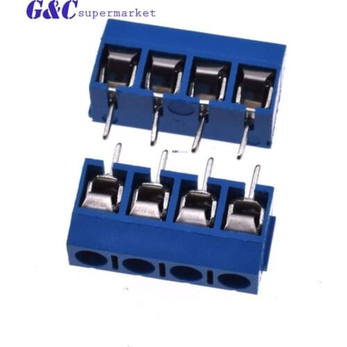 10 Pcs pitch 4.5-5.0mm straight pin KF301-2P 3P screw PCB terminal connector 16A 300V 24-14AWG electronic accessories tantalum