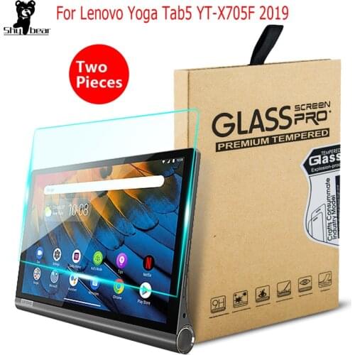 2PCS/Lot Tempered Glass for Lenovo Yoga Tab5 Tab 5 YT-X705F Screen Protector Protective Film for Lenovo Yoga Tab5 10.1 2019
