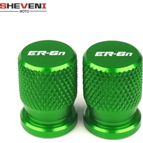 Motorcycle Accessorie Tires Valves Tyre Stem Cover Air Caps Airtight Theftproof Wheel For Kawasaki ER6F ER6N ER 6N 6F 2018 2017