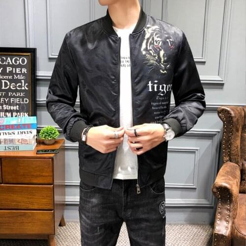 Brand Tiger Head Print Jacket 2 Piece Korean Menswear Ropa Deportiva Hombre Para Correr Plus 5xl Jogginganzug Herren