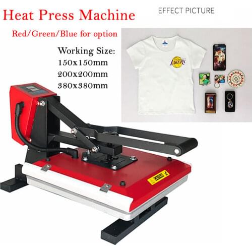 T shirt Label Heat Transfer Printer Heat Press Machine for T-shirt Shirt Logo Brand Leather Mouse Pad Mobile Phone