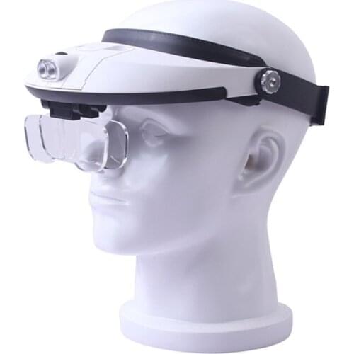 Mg81001-g head mounted cross stitch light microscope