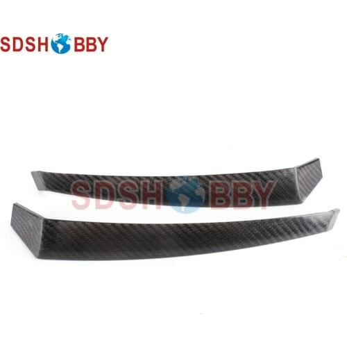 One Pair F3A Carbon Fiber Landing Gear with 3K Treatment for 120 Grade Nitro Airplanes