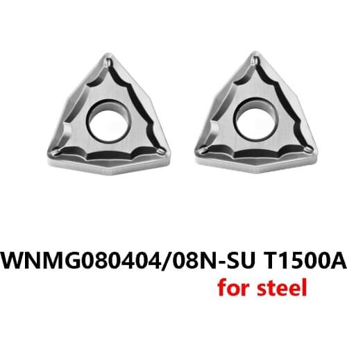 Original WNMG 080404 WNMG080404N-SU WNMG080408N-SU T1500A WNMG080404 WNMG080408 Carbide Inserts Turning Tool Lathe Cutter