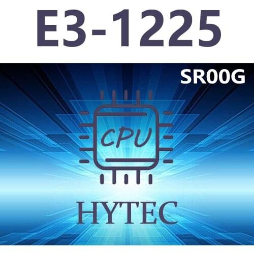Intel Xeon E3-1225 SR00G 3.1GHz 4Core 4Thread 6MB 95W LGA1155 CPU Processor With Integrated Graphics